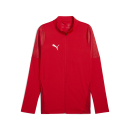 teamCUP Trainingsjacke PUMA Red-PUMA Silver-Dark Cherry