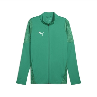 teamCUP Training Jacket Sport Green-PUMA Silver-Power Green