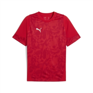 teamCUP Trainingsshirt PUMA Red-PUMA Silver-Dark Cherry