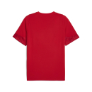 teamCUP Training Jersey PUMA Red-PUMA Silver-Dark Cherry