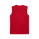 teamCUP Tanktop PUMA Red-PUMA Silver-Dark Cherry