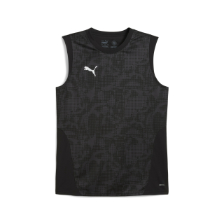 teamCUP Tanktop PUMA Black-PUMA Silver-Flat Dark Gray