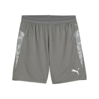 teamCUP Trainingsshort Flat Medium Gray-PUMA Silver-Flat Light Gray