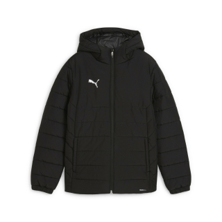 teamADDITIONS Hooded Padded Jacket Jr PUMA Black-PUMA Silver