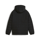 teamADDITIONS Hooded Padded Jacket Jr PUMA Black-PUMA Silver