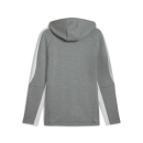 teamEVOSTRIPE Hooded Jacket Medium Gray Heather-PUMA...