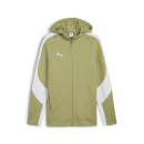 teamEVOSTRIPE Kapuzenjacke Calming Green-PUMA Silver-PUMA...