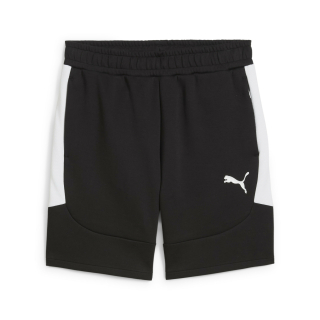 teamEVOSTRIPE Shorts PUMA Black-PUMA Silver-PUMA White