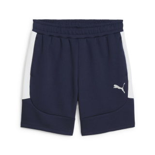 teamEVOSTRIPE Shorts PUMA Navy-PUMA Silver-PUMA White