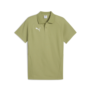 teamEVOSTRIPE Polo Calming Green-PUMA Silver-PUMA White