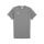 teamEVOSTRIPE Tee Medium Gray Heather-PUMA Silver-PUMA White