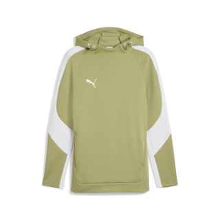 teamEVOSTRIPE Hoody Calming Green-PUMA Silver-PUMA White