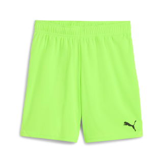 teamGOAL Shorts Jr Green Glare-PUMA Black