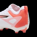 ULTRA 5 MATCH Junior FG/AG white/black/glowing red