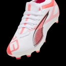 ULTRA 5 MATCH Junior FG/AG white/black/glowing red