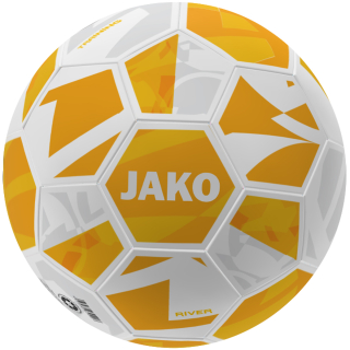 Training ball River white/yellow