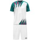 Trikot Vintage KA weiß/türkis