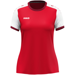 Jersey Dynamic S/S Women red/white/dark red