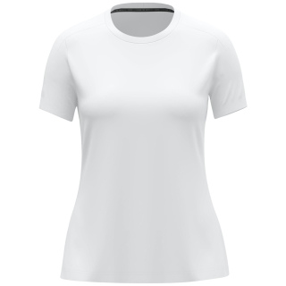 T-Shirt Uni Damen weiß