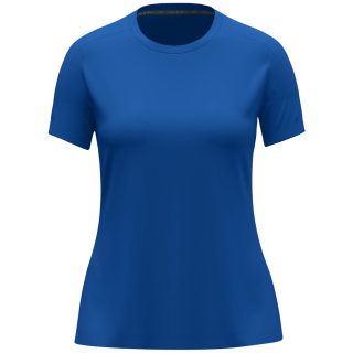 T-Shirt Uni Damen royal