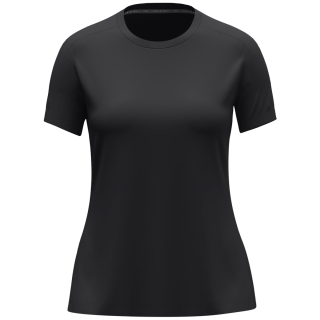 T-Shirt Uni Damen schwarz