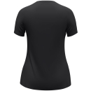 T-Shirt Uni Damen schwarz