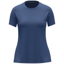 T-Shirt Uni Damen nachtblau