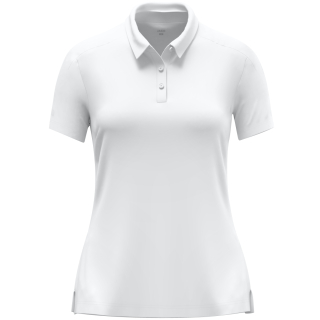 Polo Uni Damen weiß