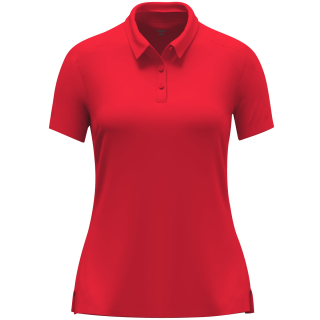 Polo Uni Damen rot