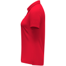 Polo Uni Damen rot