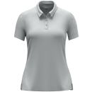 Polo Uni Damen hellgrau