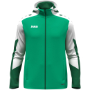 Hooded jacket Dynamic green/white/dark green