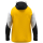 Hooded jacket Dynamic yellow/white/black