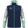 Hooded jacket Dynamic seablue/white/mint