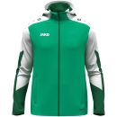 Hooded jacket Dynamic Women green/white/dark green