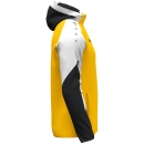 Hooded jacket Dynamic Women yellow/white/black