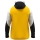 Hooded jacket Dynamic Women yellow/white/black