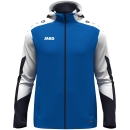 Hooded jacket Dynamic Women royal/white/seablue