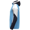 Hooded jacket Dynamic Women skyblue/white/seablue