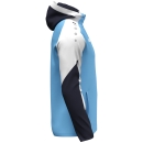 Hooded jacket Dynamic Women skyblue/white/seablue