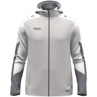 Hooded jacket Dynamic Women lightgrey/white/grey