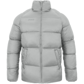 Jacke Puffy hellgrau