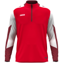 Zip top Dynamic red/white/dark red