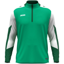 Zip top Dynamic green/white/dark green