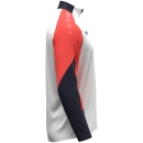 Zip top Dynamic Women white/coral/seablue