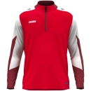 Zip top Dynamic Women red/white/dark red