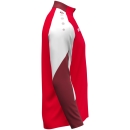 Zip top Dynamic Women red/white/dark red