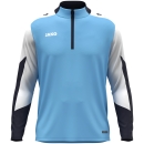 Zip top Dynamic Women skyblue/white/seablue