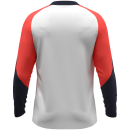 Longsleeve Dynamic weiß/coral/marine