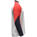 Longsleeve Dynamic weiß/coral/marine